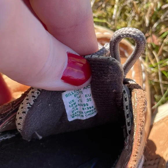 Boys Sperry boat shoes size 12W - Picture 6 of 6